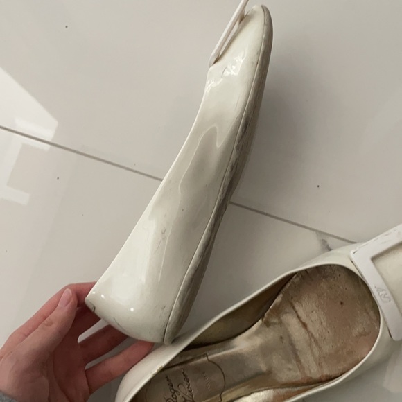 Roger vivier ballerina flats white size 35 - Picture 3 of 9